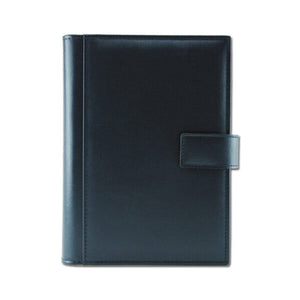 Agenda din piele 2026, datata zilnic, Apollo Blu, 15 x 21 cm