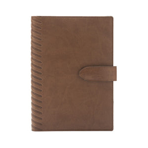 Agenda de lux 2026, datata zilnic, Cometa Marrone, 15 x 21 cm