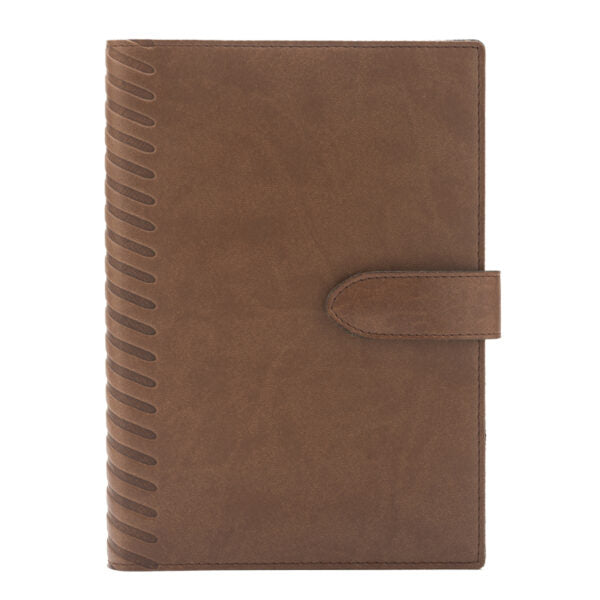 Agenda de lux 2026, datata zilnic, Cometa Marrone, 17 x 24 cm