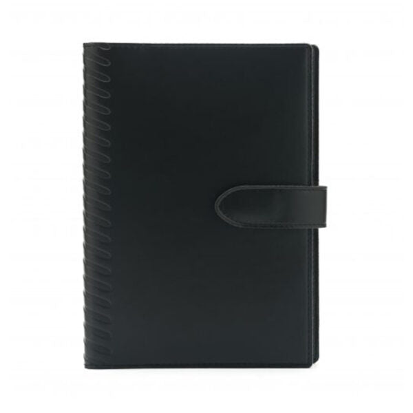 Agenda de lux 2026, datata zilnic, Cometa Negru, 15 x 21 cm