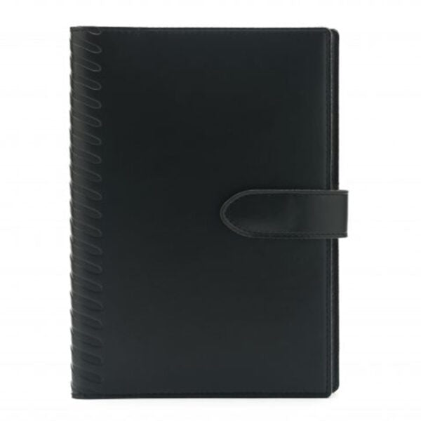 Agenda de lux 2026, datata zilnic, Cometa Negru, 17 x 24 cm
