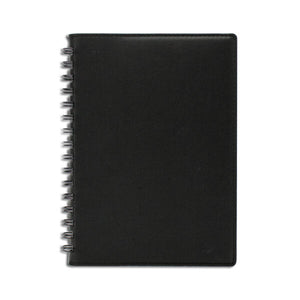 Agenda de lux Cometa Nero cu spira nedatata, 15 x 21 cm