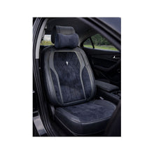 Încarcă imaginea în vizualizatorul Galerie, Huse scaune auto universale 9D premium imitatie piele si alcantara negru
