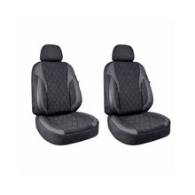 Încarcă imaginea în vizualizatorul Galerie, Huse scaune auto universale fractionate XL  Premium compatibile SUV si Limuzine negru gri antracit

