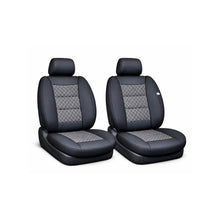 Încarcă imaginea în vizualizatorul Galerie, Huse scaune auto universale premium cu bancheta spate fractionata negru

