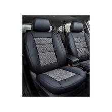 Încarcă imaginea în vizualizatorul Galerie, Huse scaune auto universale premium cu bancheta spate fractionata negru
