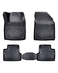 Covoare auto JEEP Cherokee (KL) 2013-2024, dedicate, stil tavita, cu tunel median