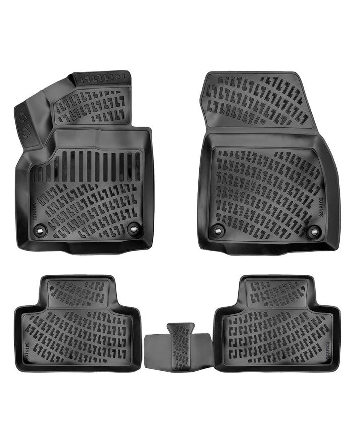 Covoare auto LAND ROVER Range Rover Evoque 2011-2018, dedicate, stil tavita, cu tunel median