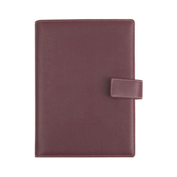 Agenda de lux 2026, datata zilnic, Freeport Freeport Bordo, 15 x 21 cm