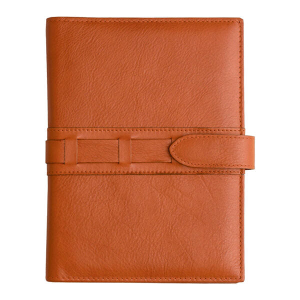 Agenda din piele 2026, datata zilnic, Giglio Salmone, 17 x 24 cm