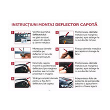 Încarcă imaginea în vizualizatorul Galerie, Deflector capota Honda CR-V IV RM 2012-2016

