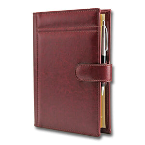 Agenda de lux 2026, datata zilnic, Laguna Bordo, 17 x 24 cm