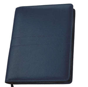 Agenda de lux 2026, datata zilnic, cu fermoar Lore Blu, 17 x 24 cm