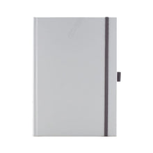 Încarcă imaginea în vizualizatorul Galerie, Agenda 459 Matra Gri deschis cu elastic, nedatata 15 x 21 cm

