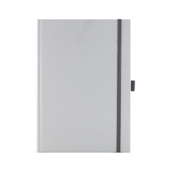 Agenda 459 Matra Gri deschis cu elastic, nedatata 15 x 21 cm