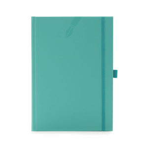 Agenda 459 Matra Verde Aqua cu elastic, nedatata 15 x 21 cm
