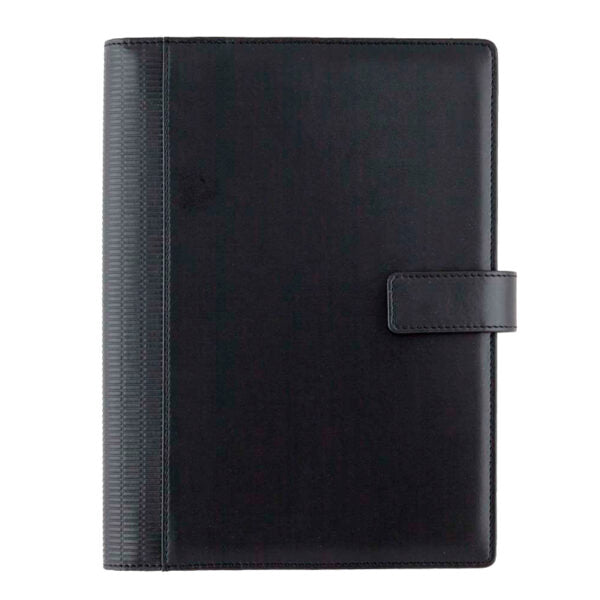 Agenda de lux 2026, datata zilnic, Canyon Negru, 17 x 24 cm