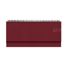 Încarcă imaginea în vizualizatorul Galerie, Planner de birou 2027, saptamanal Matra Bordo, 10.5 x 29.8 cm
