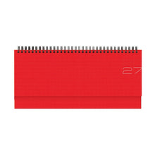 Încarcă imaginea în vizualizatorul Galerie, Planner de birou 2027, saptamanal Matra Rosso, 10.5 x 29.8 cm
