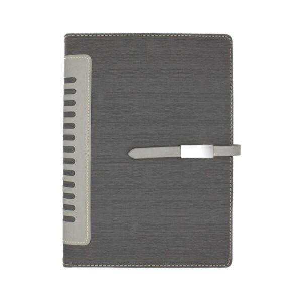 Agenda de lux 2026, datata zilnic, Sirio Grigio, 15 x 21 cm