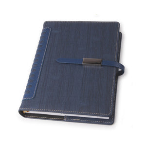 Agenda Premium , Piele Sintetica, albastra, 17x24, nedatata, 17x24 cm cm, agenda-premium-piele-sintetica-albastra-17x24-nedatata, 