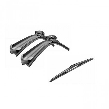 Set 3 stergatoare fata/spate Bosch Aerotwin dedicate Peugeot 307 hatchback 2001-2008, 2001-2008, 307, importate 13-04-2021, PEUGEOT, set-3-stergatoare-fata-spate-bosch-aerotwin-dedicate-peuge