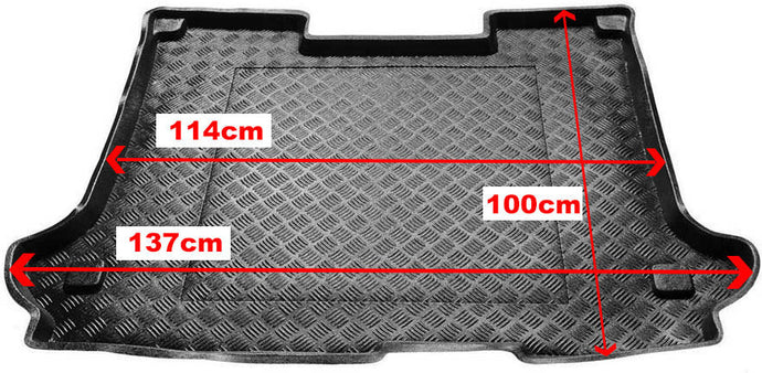 Covoras tavita protectie portbagaj LUX, Fiat STILO WAGON Dynamic 2001-2007, 2001-2007, CAUCIUC, FIAT, IMPORTAT 7/28, NEGRU, STILO, covoras-tavita-protectie-portbagaj-lux-fiat-stilo-wagon-dyna